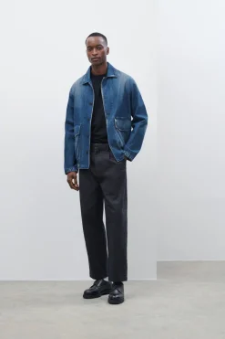 Closed Relaxed Pants - Style Name Blomberg Wide Black Best