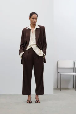 Closed Relaxed Pants - Style Name Ruthy Cacao brown Discount
