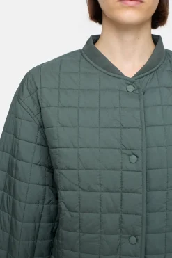 Closed Reversible quilted jacket Pini green Clearance