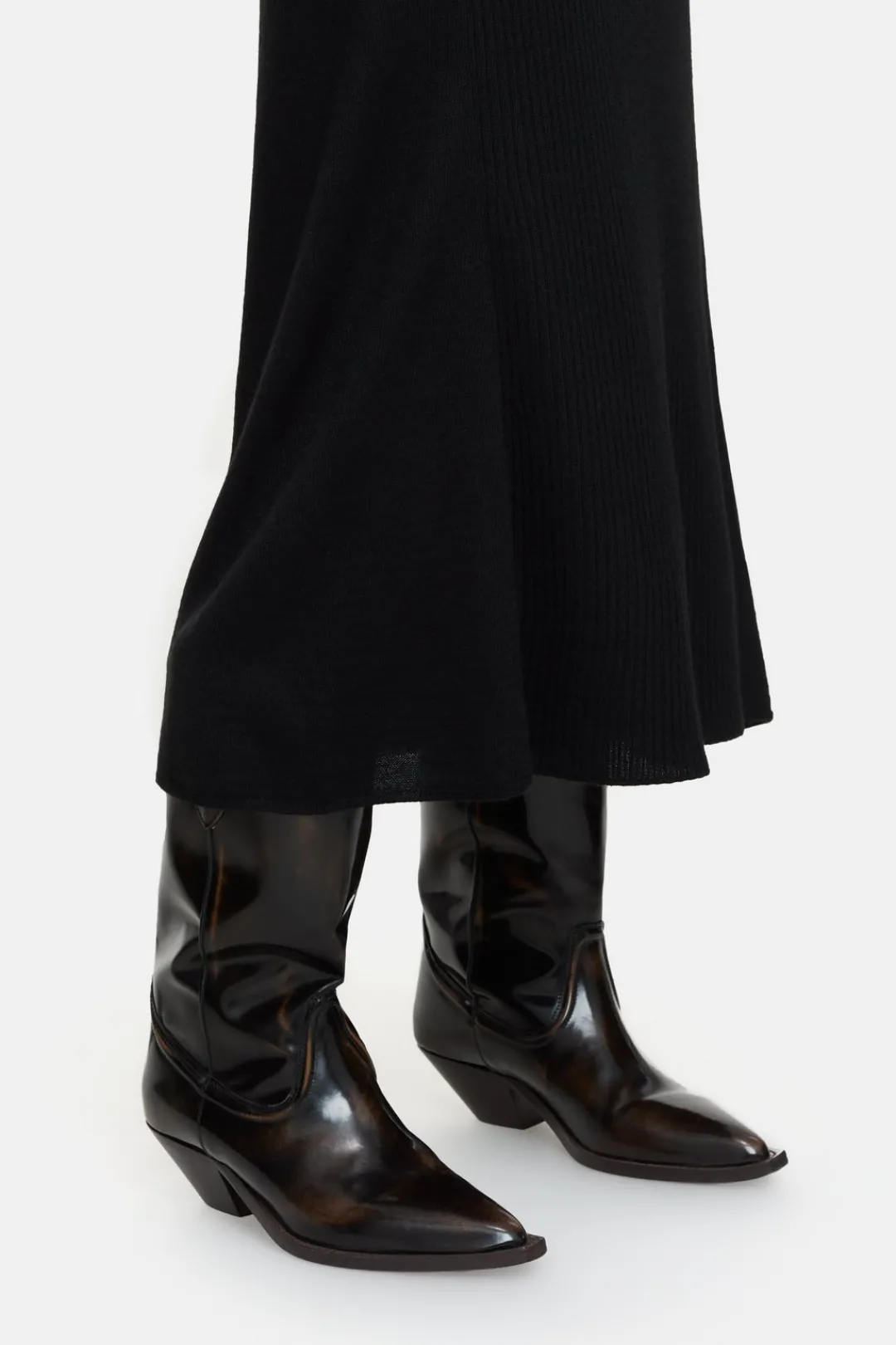 Closed Rib knit dress Black Online