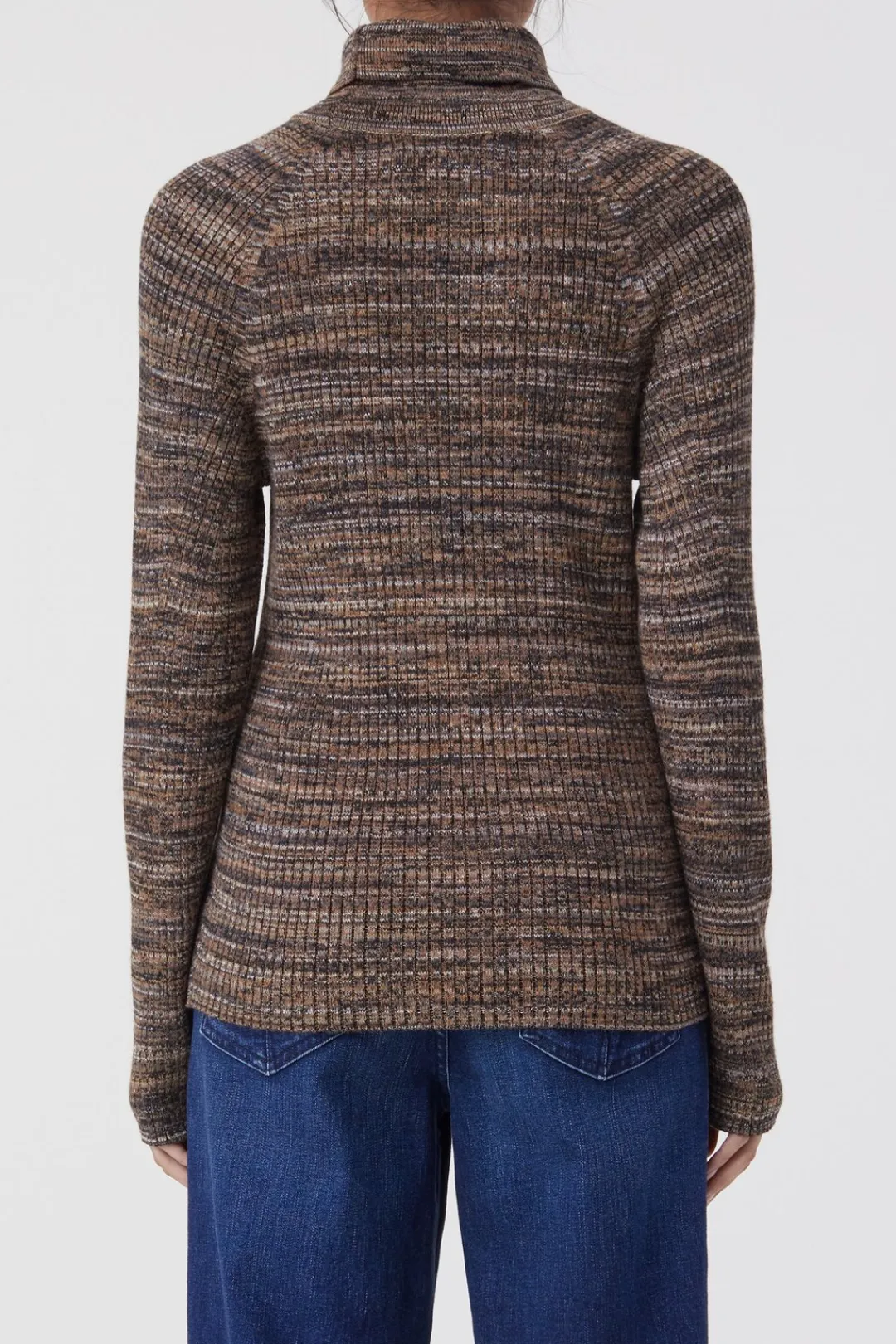 Closed Rib Turtleneck blue heather Sale