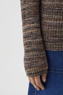 Closed Rib Turtleneck blue heather Sale