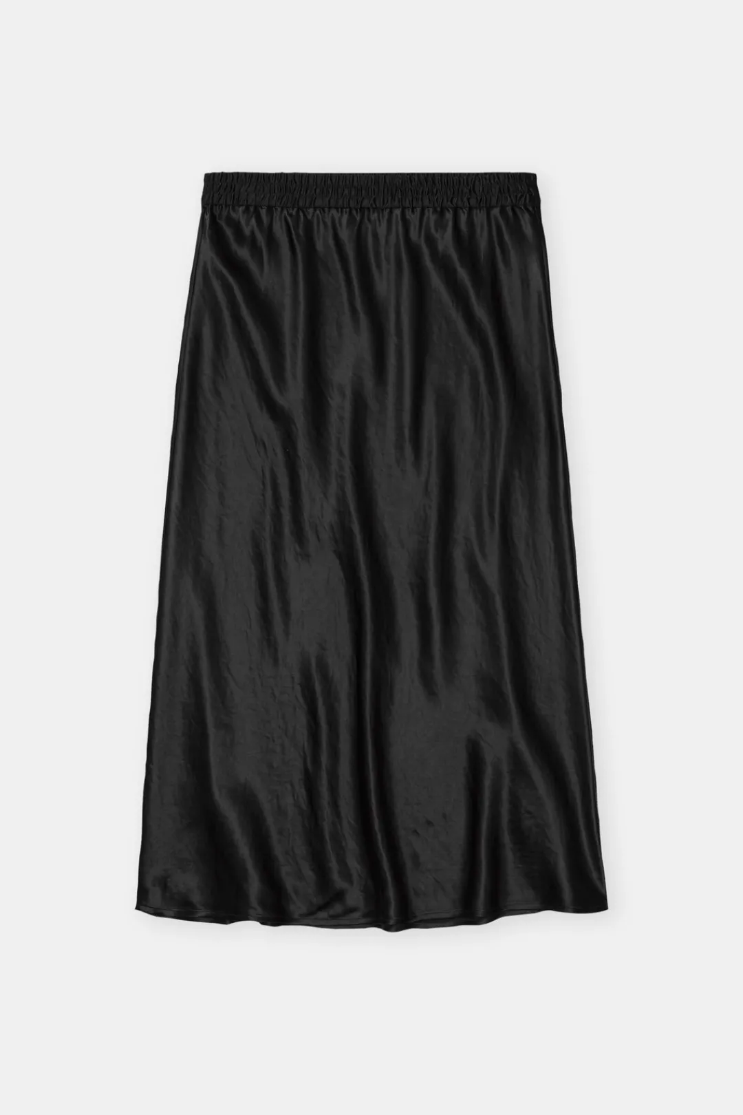 Closed Satin maxi skirt Black New