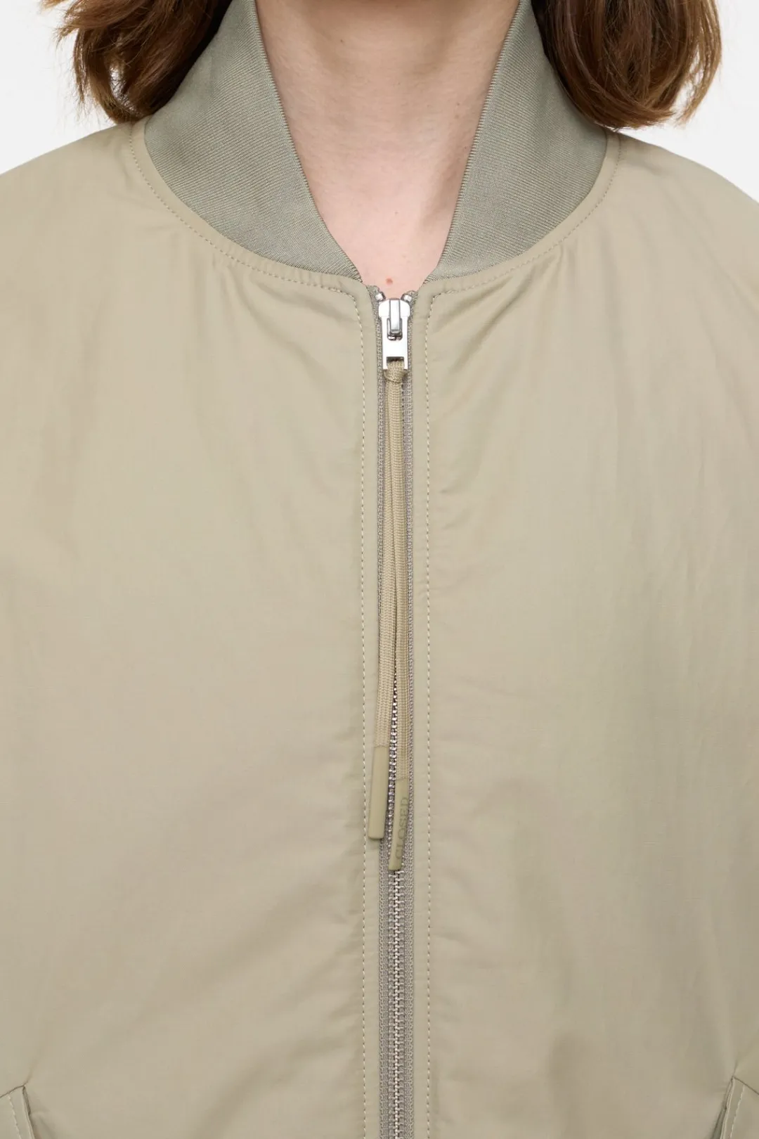 Closed Short bomber jacket Pastel olive Sale