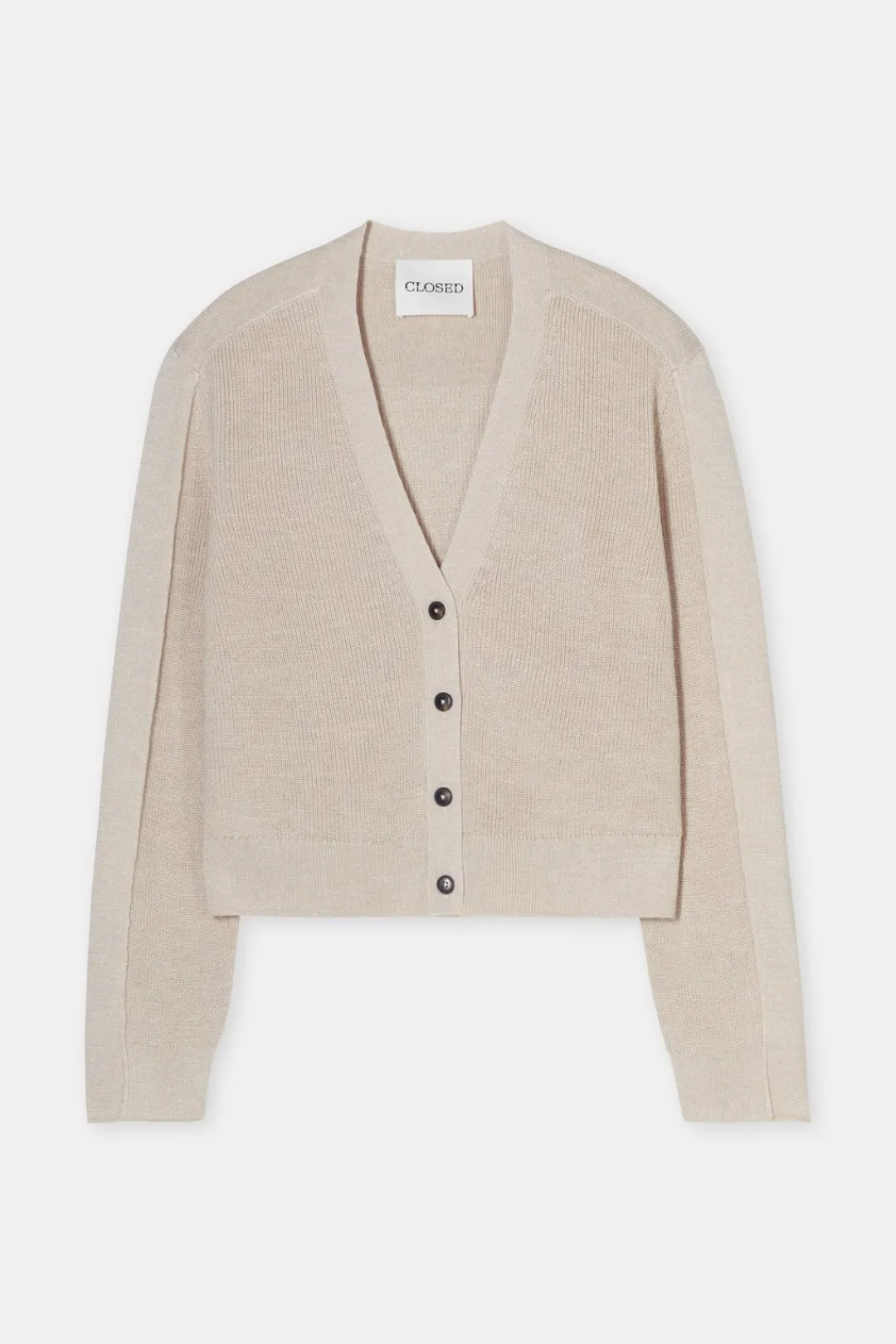 Closed Short cardigan Sabbia beige