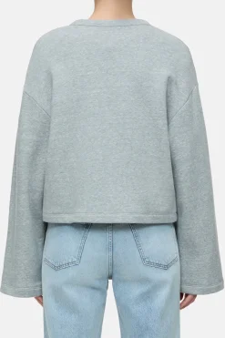 Closed Short sweatshirt Light grey melange Best