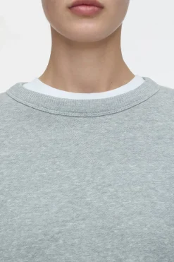 Closed Short sweatshirt Light grey melange Best