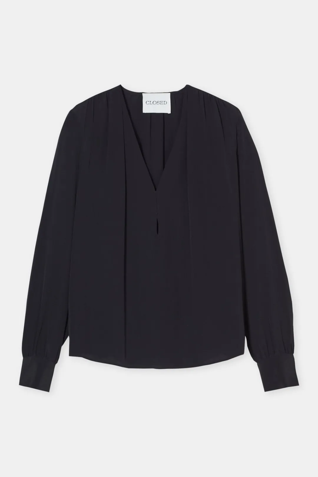 Closed Silk blouse Black Outlet