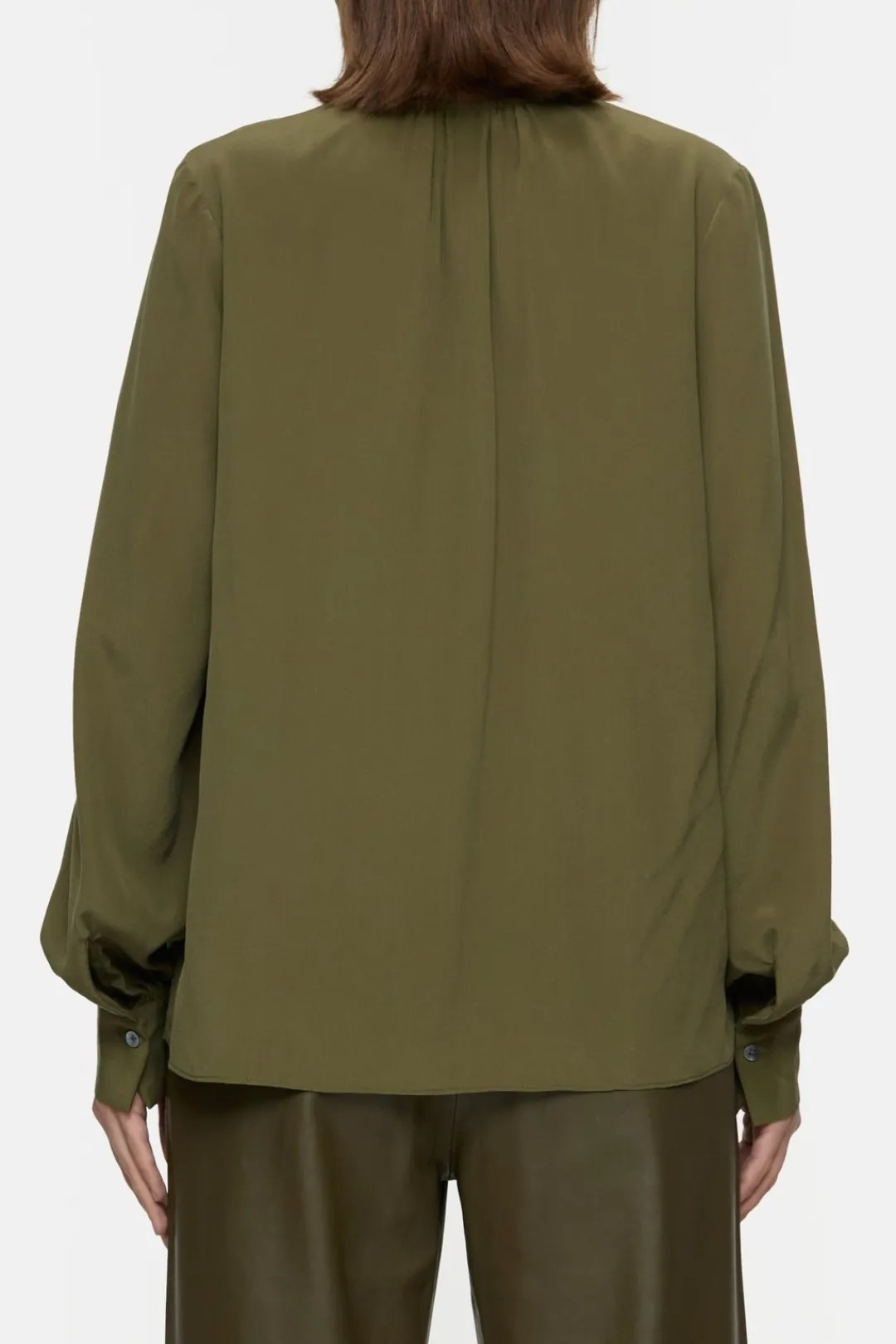 Closed Silk blouse Ver green Clearance