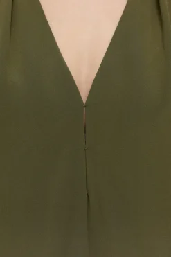 Closed Silk blouse Ver green Clearance