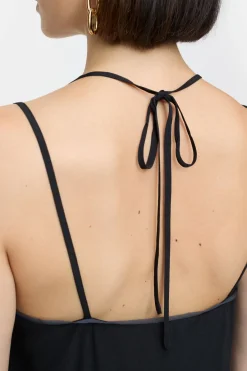 Closed Silk top Black Clearance