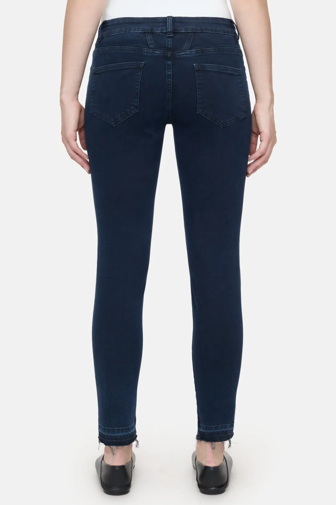 Closed Skinny Jeans - Style Name Baker Blue/black Outlet