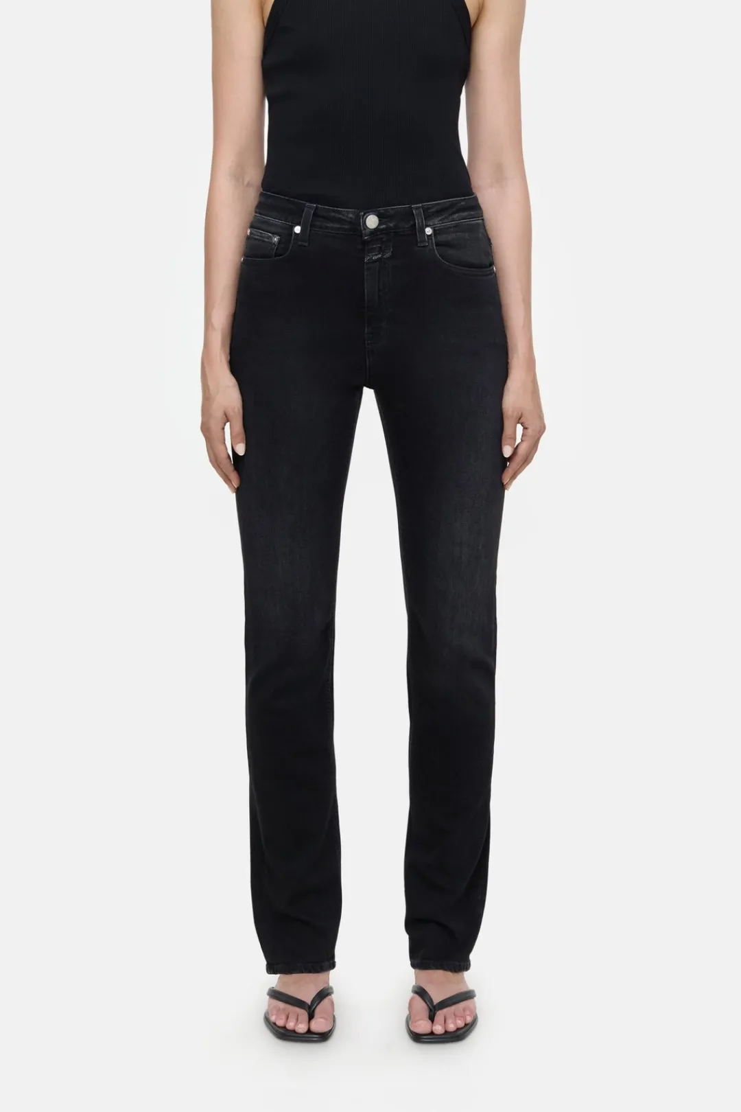 Closed Skinny Jeans - Style Name Jaylen Dark grey