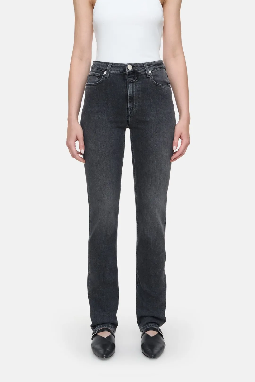 Closed Skinny Jeans - Style Name Jaylen Mid grey Sale