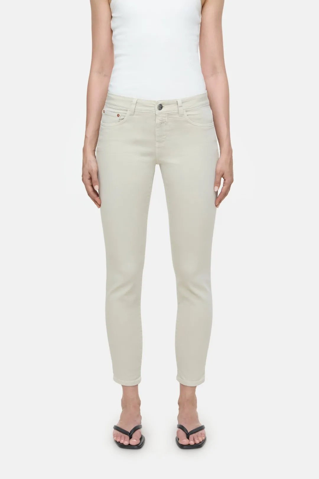 Closed Skinny Jeans - Style Name Baker Sabbia beige Best