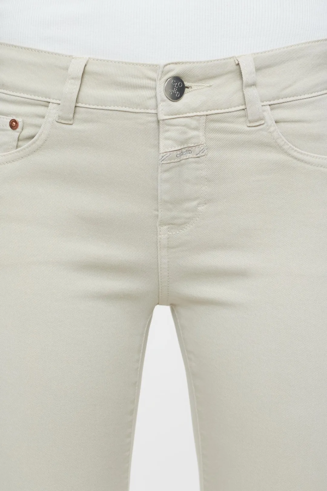 Closed Skinny Jeans - Style Name Baker Sabbia beige Best