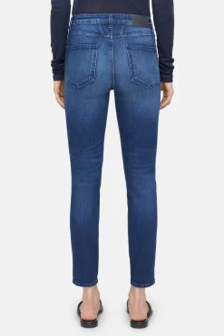 Closed Skinny Jeans - Style Name Skinny Pusher Dark blue Discount