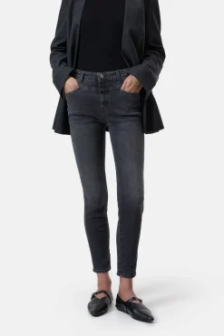 Closed Skinny Jeans - Style Name Skinny Pusher Dark grey Sale