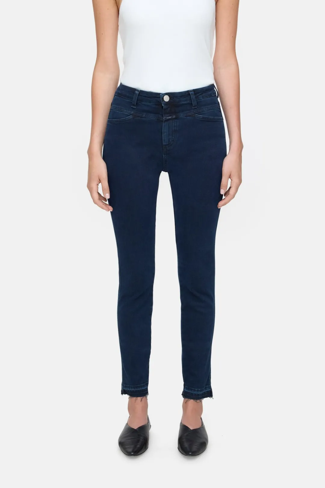 Closed Skinny Jeans - Style Name Skinny Pusher Blue/black Best