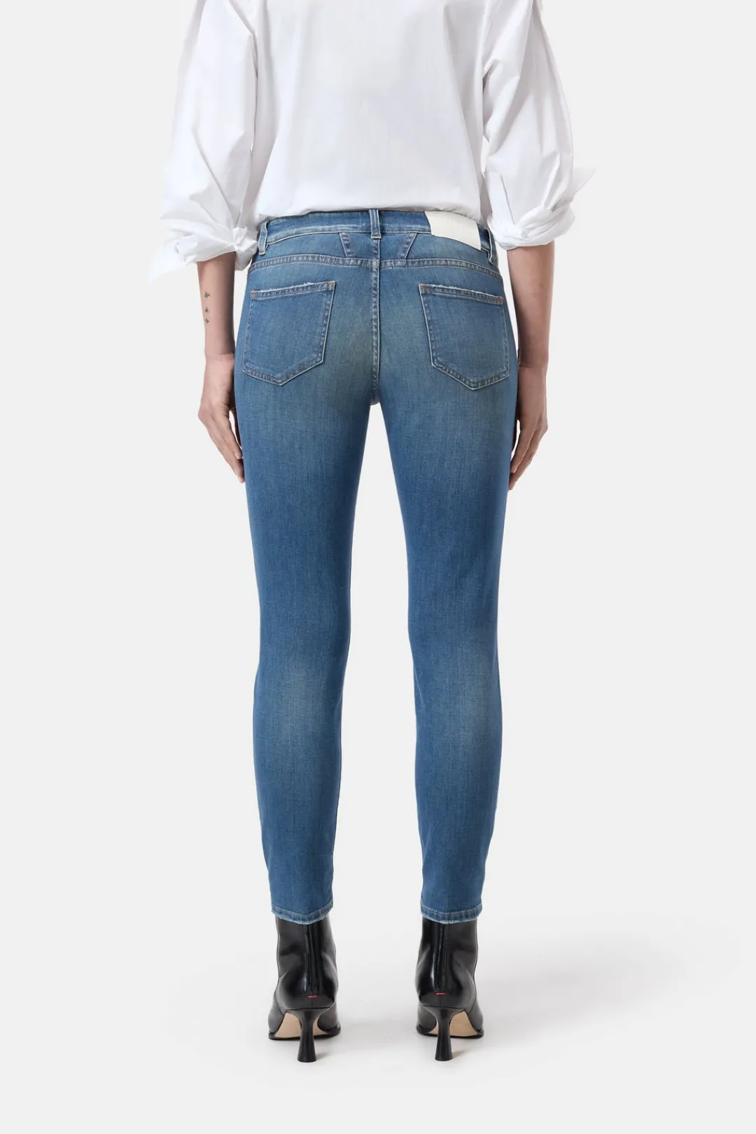 Closed Skinny Jeans - Style Name Baker Mid blue Online