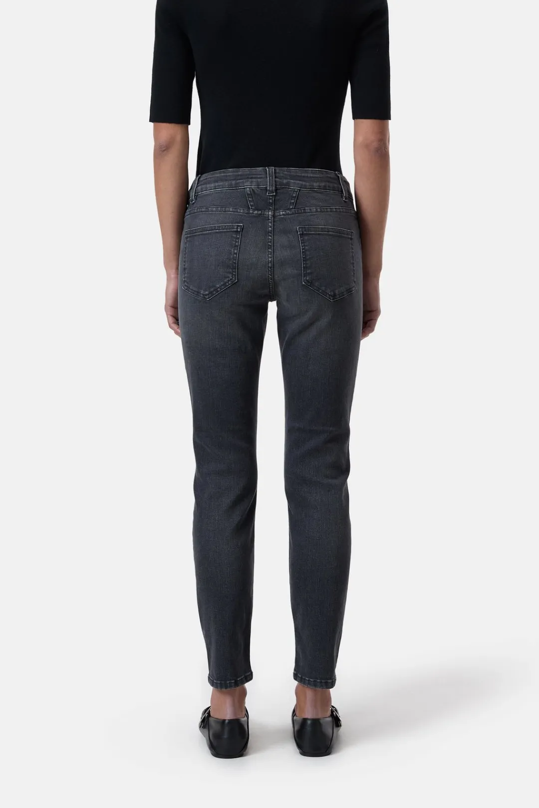 Closed Skinny Jeans - Style Name Baker Dark grey Online