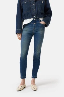 Closed Skinny Jeans - Style Name Skinny Pusher Dark blue Online