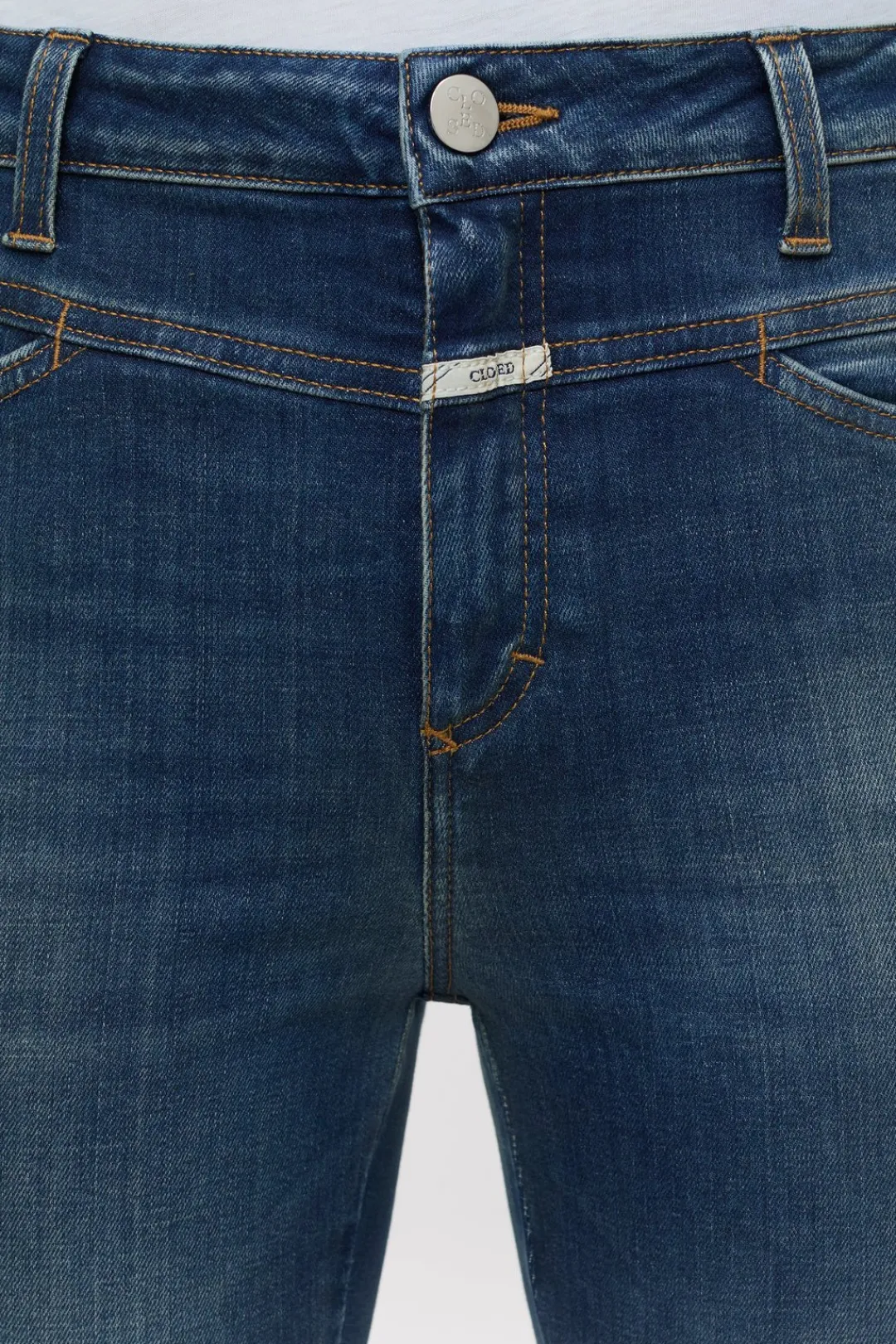 Closed Skinny Jeans - Style Name Skinny Pusher Dark blue Online