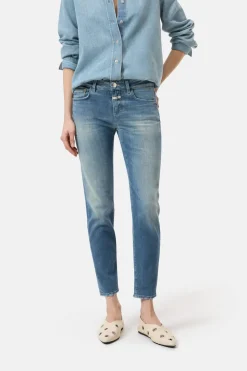 Closed Skinny Jeans - Style Name Baker Mid blue Outlet
