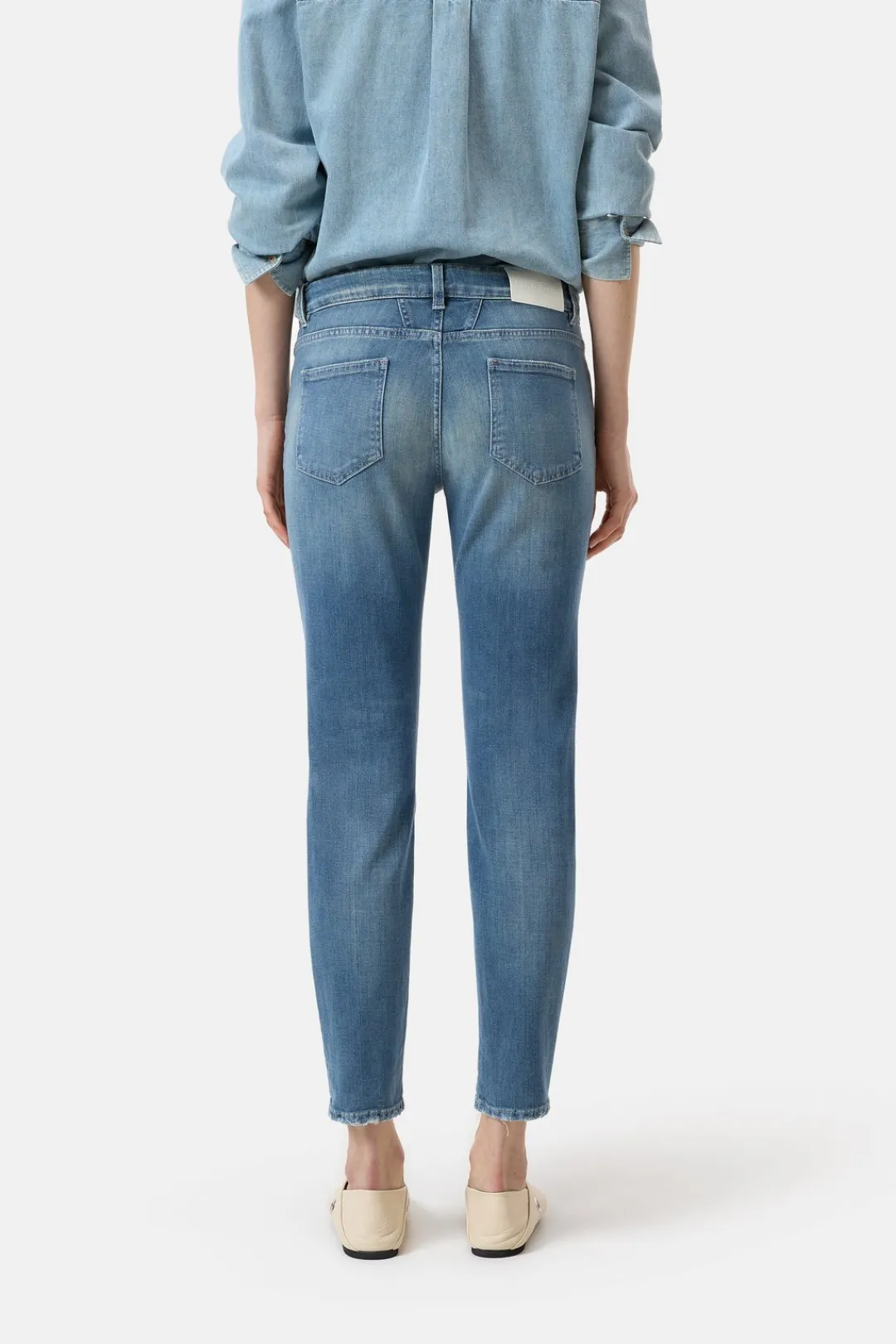 Closed Skinny Jeans - Style Name Baker Mid blue Outlet