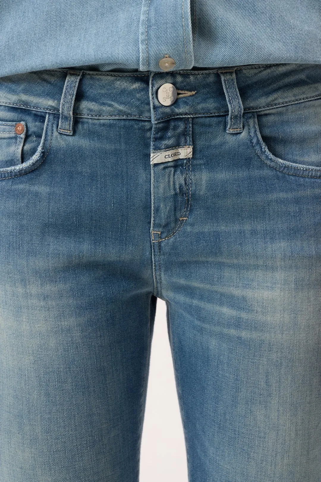 Closed Skinny Jeans - Style Name Baker Mid blue Outlet