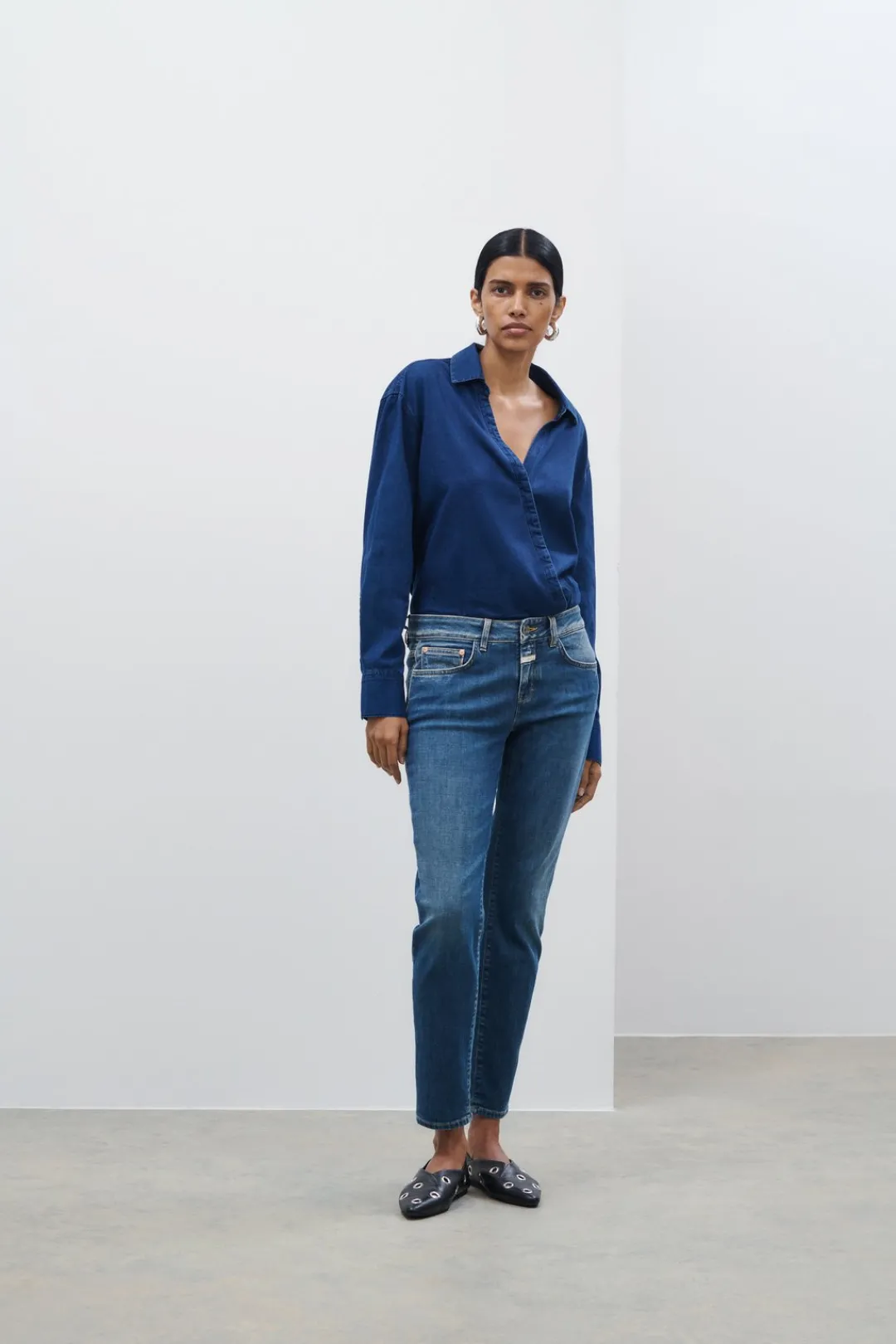 Closed Skinny Jeans - Style Name Baker Dark blue Online
