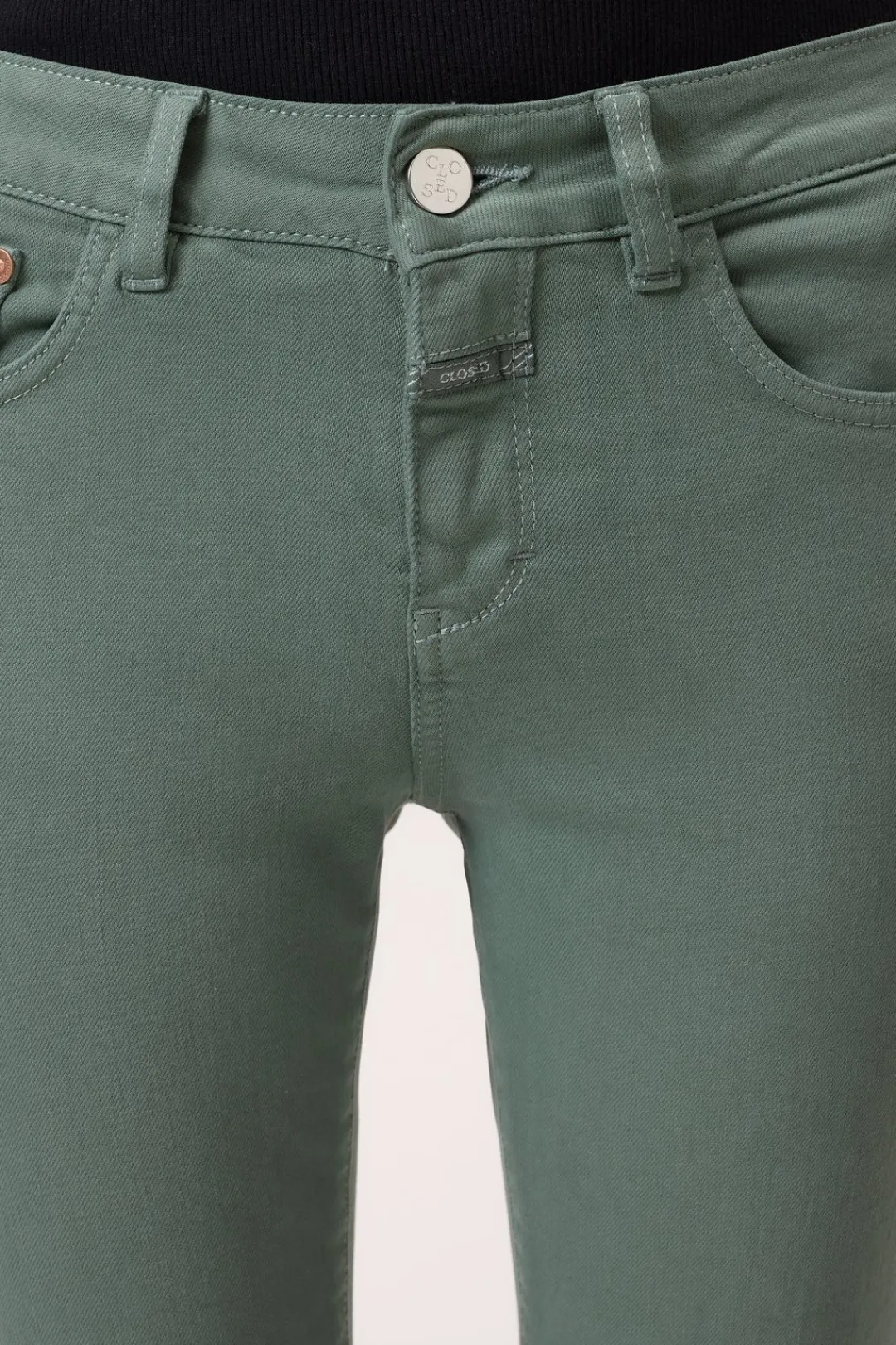 Closed Skinny Jeans - Style Name Baker Faded green Best