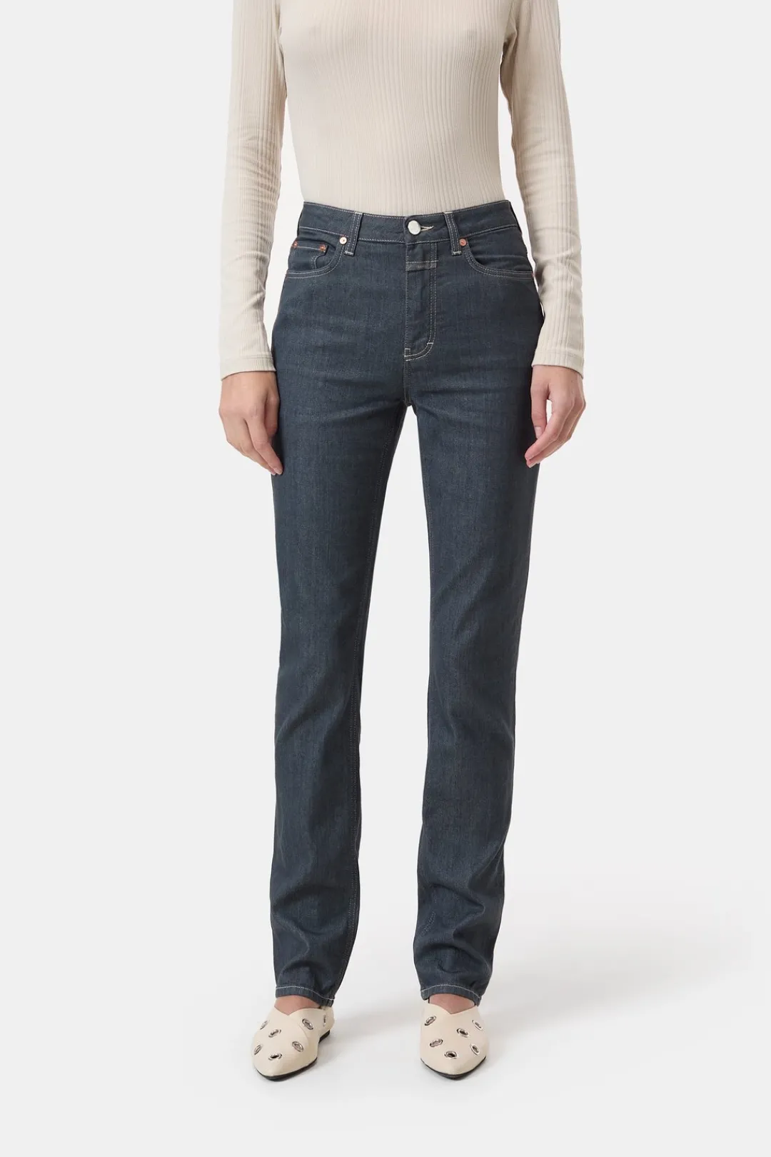 Closed Skinny Jeans- Style Name Jaylen Dark grey Outlet