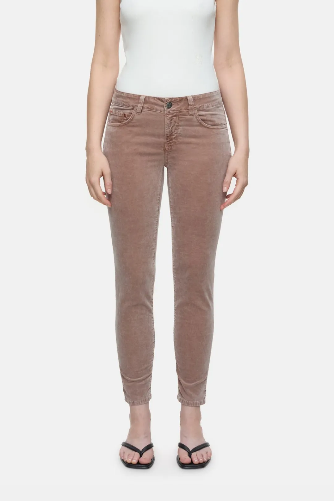 Closed Skinny Pants - Style Name Baker Biscotti brown Best