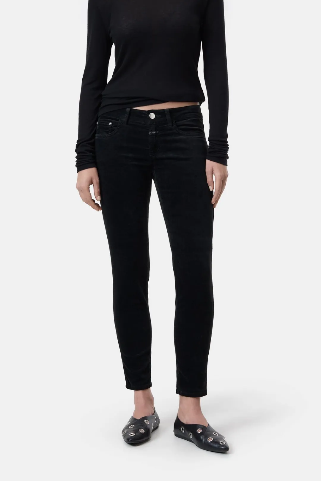 Closed Skinny Pants - Style Name Baker Black Outlet