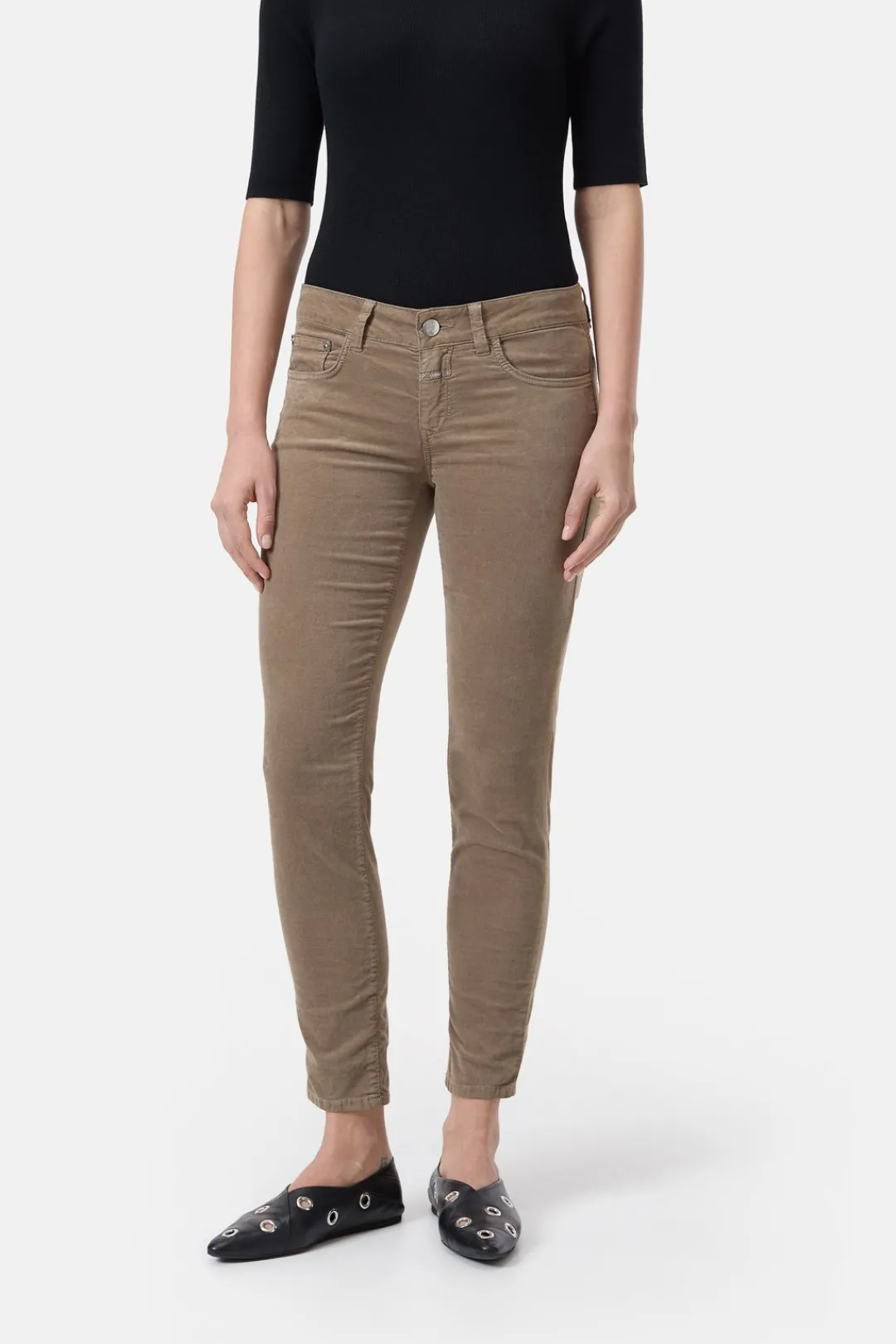 Closed Skinny Pants - Style Name Baker old pine