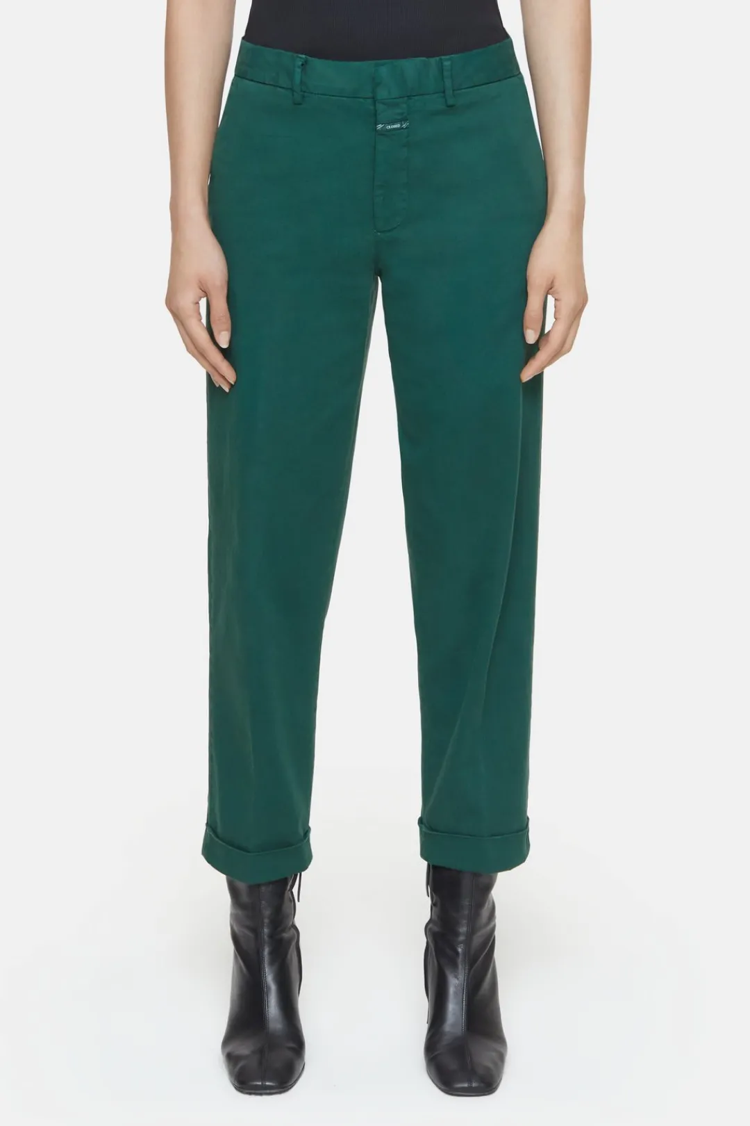 Closed Slim Pants - Style Name Auckley fern green Sale