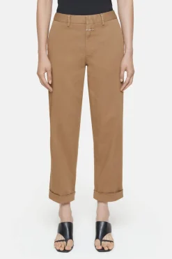Closed Slim Pants - Style Name Auckley Brown sugar Hot