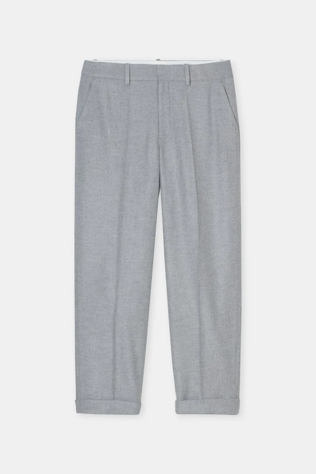Closed Slim Pants - Style Name Auckley Light grey melange