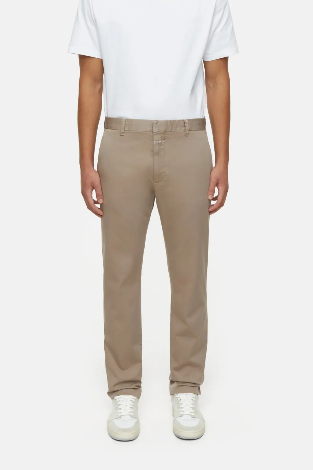 Closed Slim Pants - Style Name Clifton True Natural linen Best