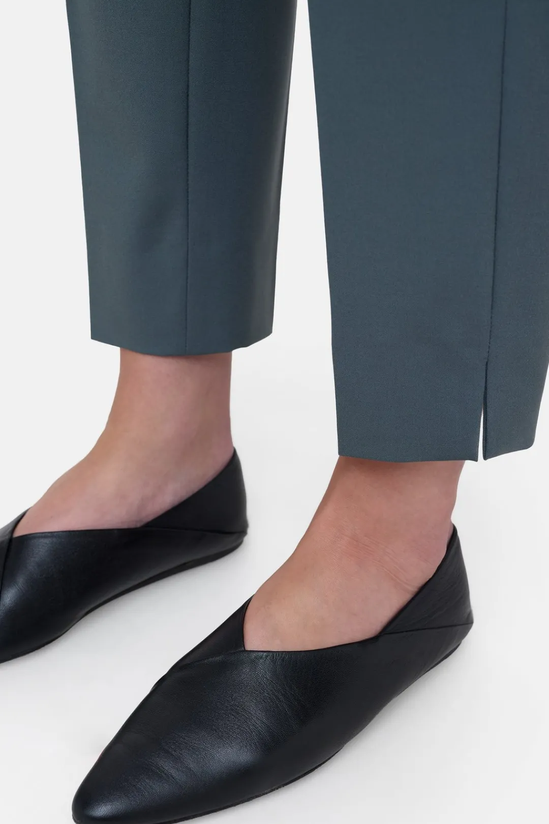Closed Slim Pants - Style Name Sonnett Pini green
