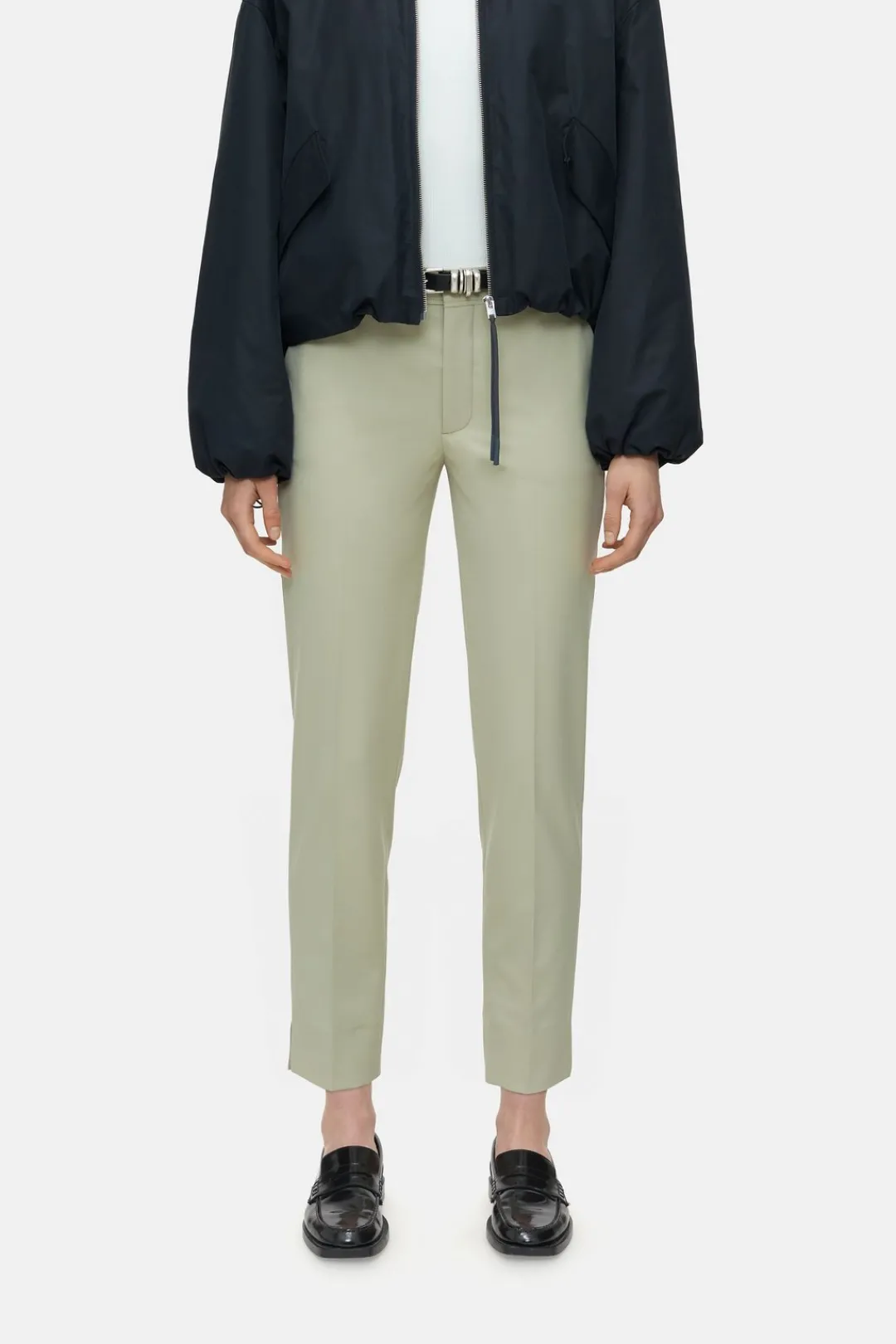 Closed Slim Pants - Style Name Sonnett Pastel olive Sale
