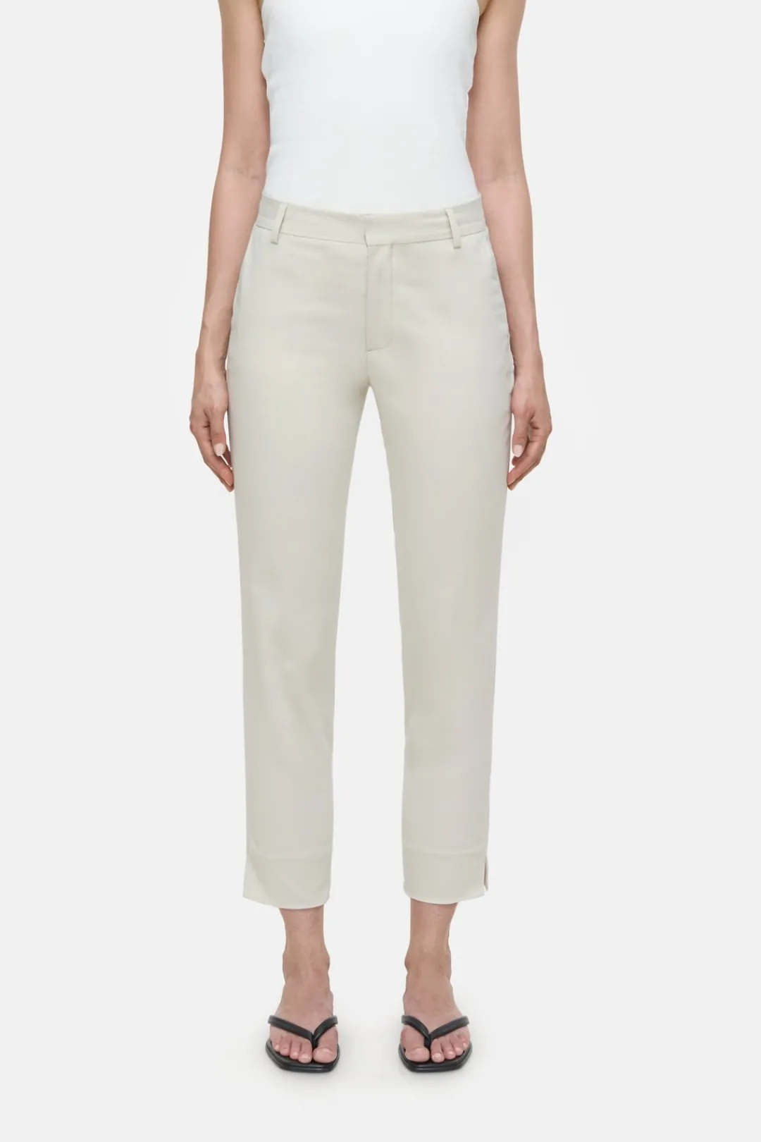 Closed Slim Pants - Style Name Sonnett Sabbia beige