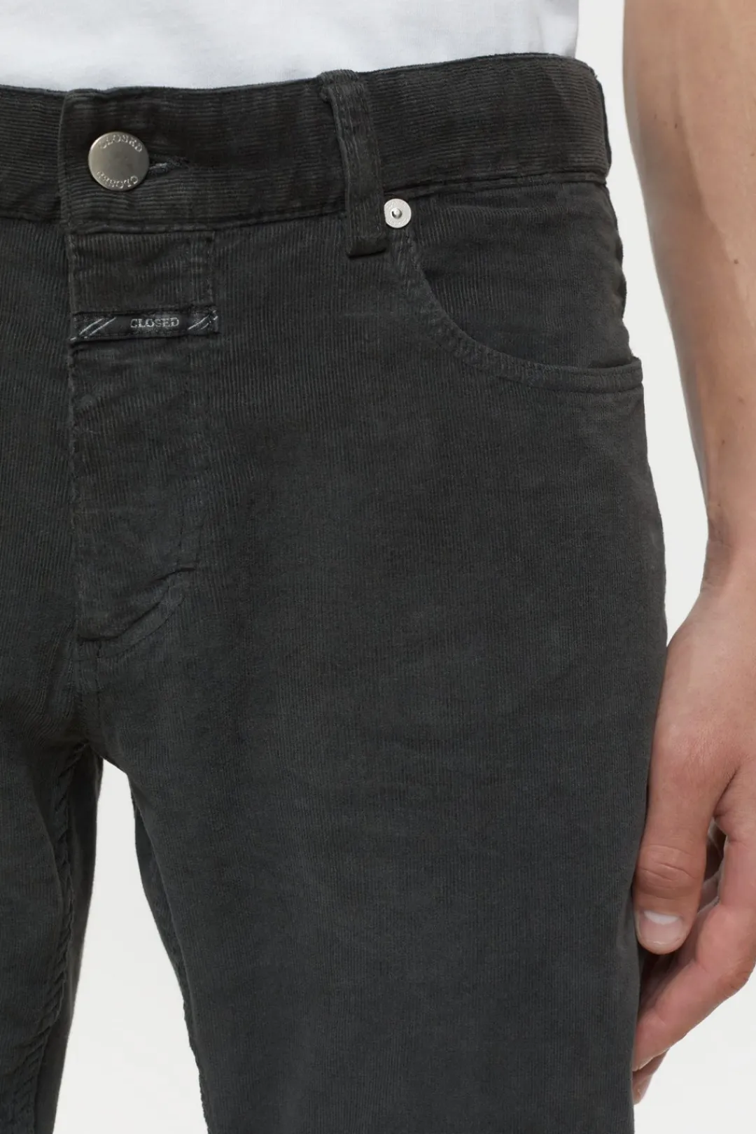 Closed Slim Pants - Style Name Unity Slim charcoal