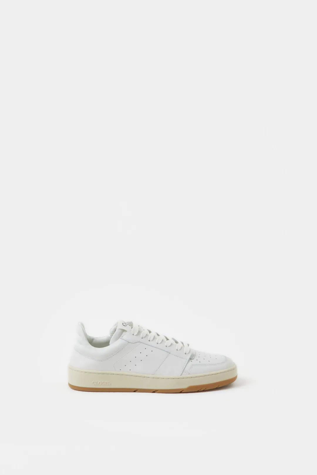 Closed Sneaker Low made of leather White Hot