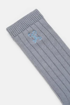 Closed Socks with logo Washed stone Online