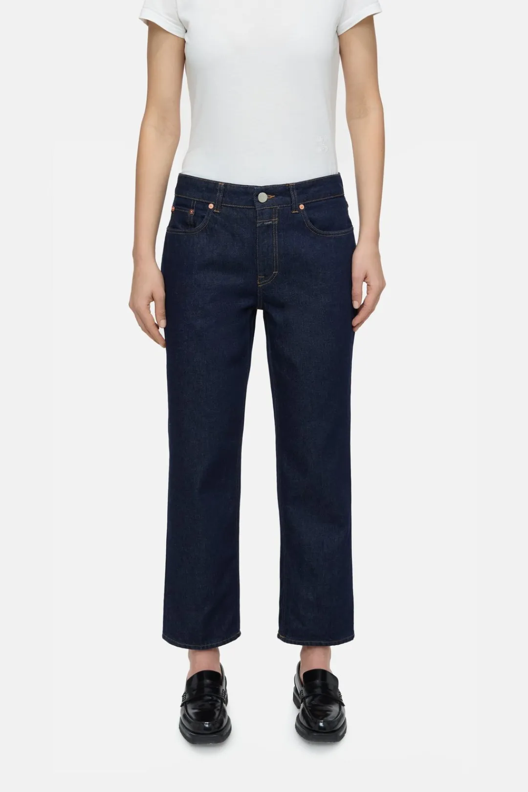 Closed Straight Jeans - Style Name Milo Dark blue Sale