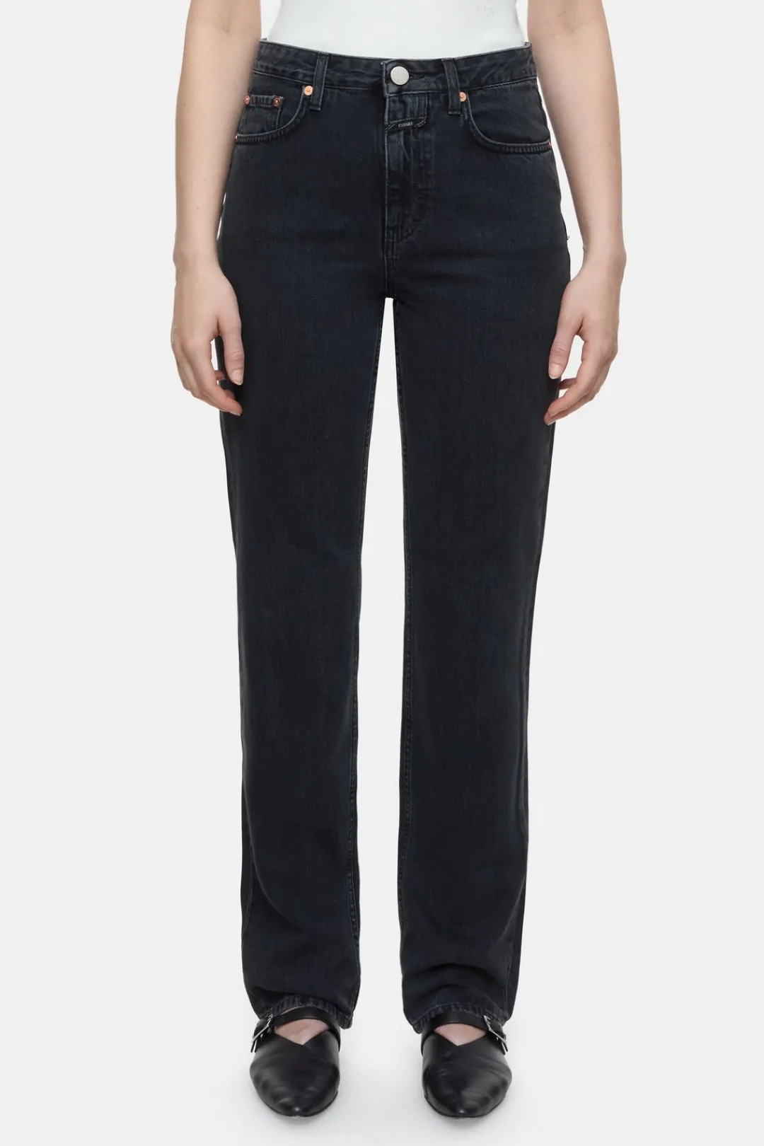 Closed Straight Jeans - Style Name Roan Dark grey Clearance