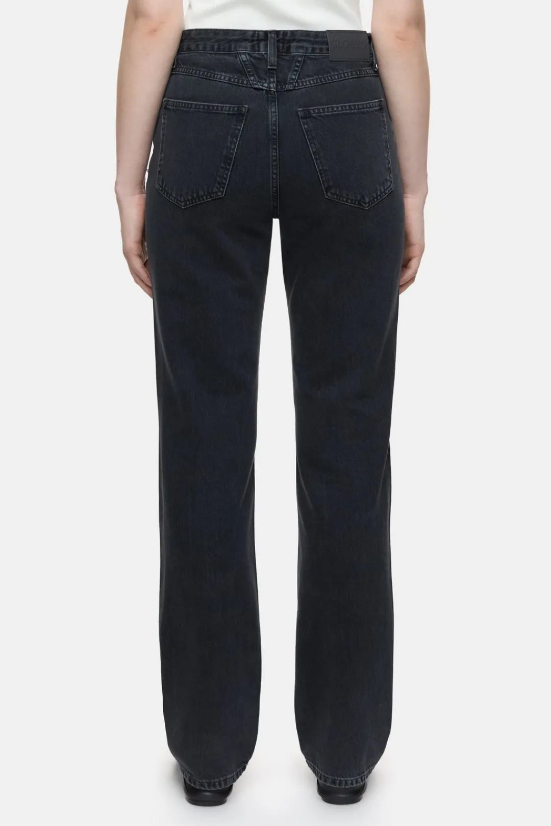 Closed Straight Jeans - Style Name Roan Dark grey Clearance
