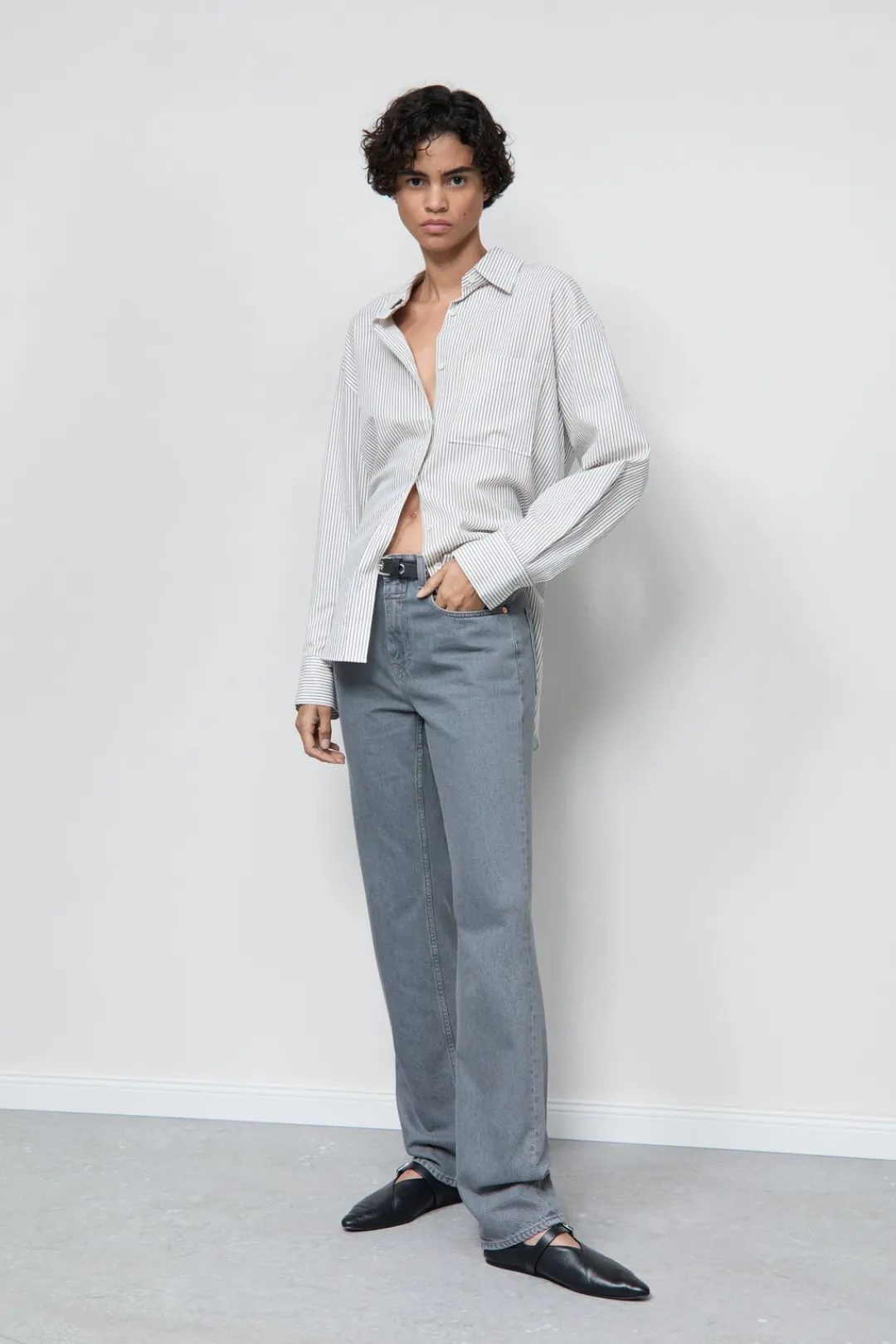 Closed Straight Jeans - Style Name Roan Mid grey Discount